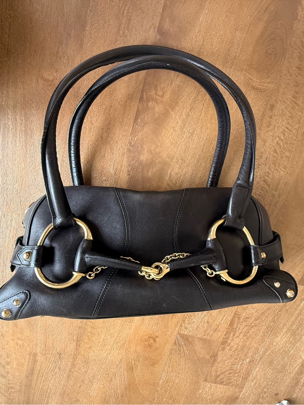 Vintage Gucci Horsebit Shoulder Bag